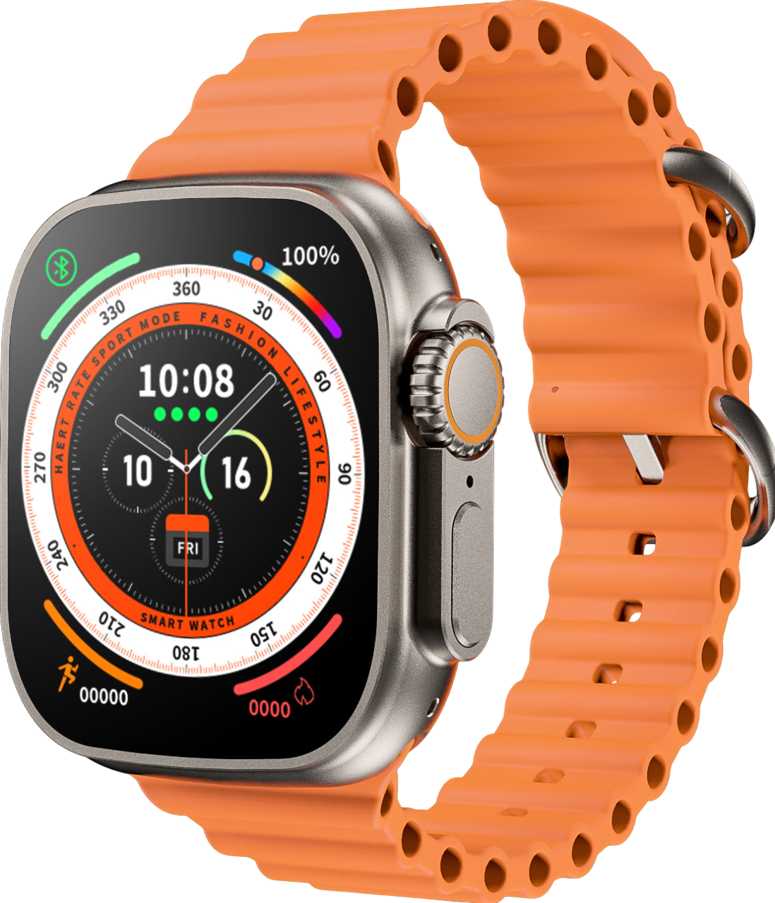 Купить Умные часы Zordai Z8 Ultra Smart Watch, 49мм, с оранжевым