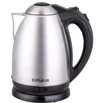 Чайник Eurolux EU-EK2820TSM, 1.8 л, серебристо-чёрный