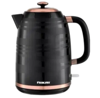 Чайник Nikai NK244P, 1.7 л, чёрный