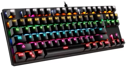 Игровая клавиатура K038 RGB механическая, черный