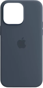 Чехол для iPhone 14 Pro Silicone Case (реплика), тёмно-синий