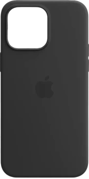Чехол для iPhone 14 Pro Silicone Case (реплика), чёрный