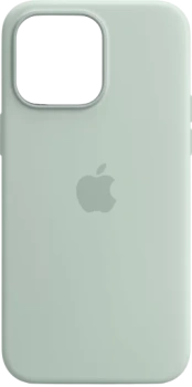 Чехол для iPhone 14 Pro Silicone Case (реплика), зелёный