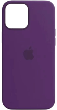 Чехол для iPhone 14 Pro Max Silicone Case (реплика), фиолетовый