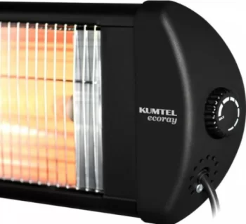Кварцевый обогреватель Kumtel EXO-25 2500W ,черный