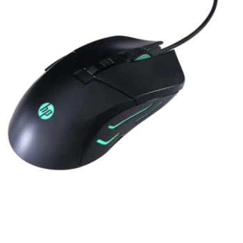 Мышь HP G260 с RGB подсветкой, черный