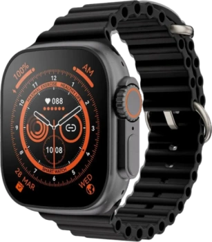 Умные часы GT100 Ultra 8, черный