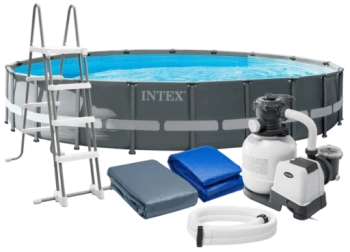 Бассейн Intex Ultra Frame 4.88м x 1.22м с фильтром