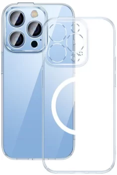 Чехол и защитное стекло Baseus Crystal Magnetic Ultra ARJC000102 для iPhone 14 Pro 