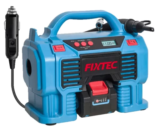 Насос автомобильный цифровой Fixtec FCIF11LFX, синий 