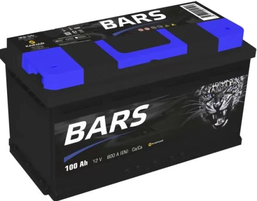 Автомобильный аккумулятор Bars 6CT-100АПЗ о.п-12V 100Ah 800A