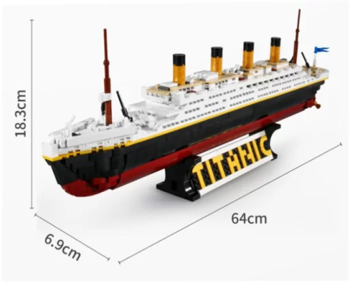 Конструктор Sembo Titanic, 1333 деталей            