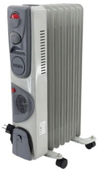 Масляный радиатор Nikura HY-C4F-7 1000W, белый