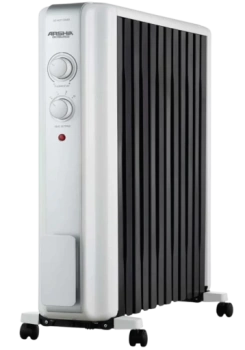 Масляный радиатор Arshia OH786-2503 2500W, белый