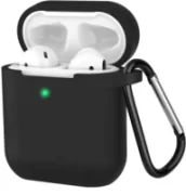 Чехол Silicone Case для Apple AirPods, черный