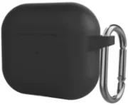 Чехол Silicone Case для Apple AirPods Pro, черный  