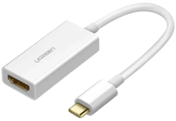 Переходник UGreen USB-C to HDMI 40273, белый