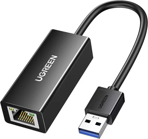 Переходник UGreen USB-A to RJ45 CR111 20255, черный