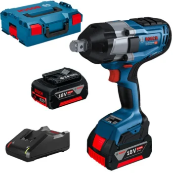 Гайковерт Bosch GDS 18V-1050 H Professional аккумуляторный ударный 18 В, синий