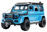 Игрушечная моделька Mercedes Gelenvagen B2421 металлическая 1:24, синий1