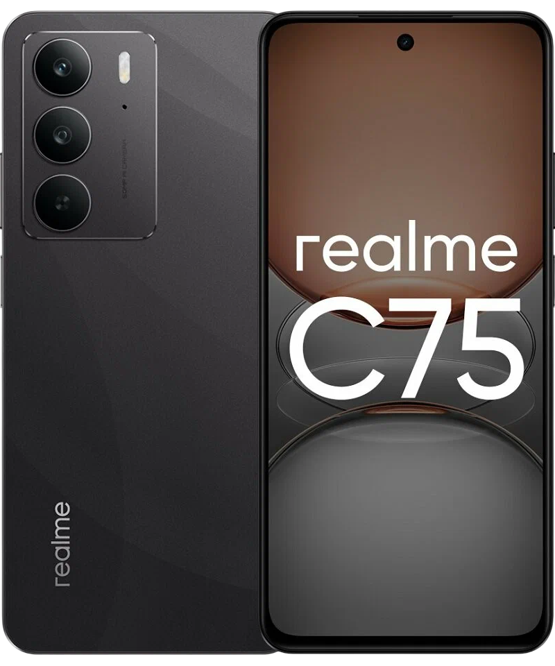 Купить Realme C75 8/128GB, чёрный — Alif Shop