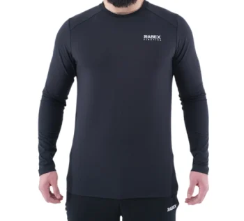 Мужская футболка с длинным рукавом Rabex ATTFW202-2 XXXL, черный         