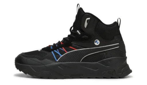 Ботинки Puma BMW MMS Trinity Mid WTR, чёрный