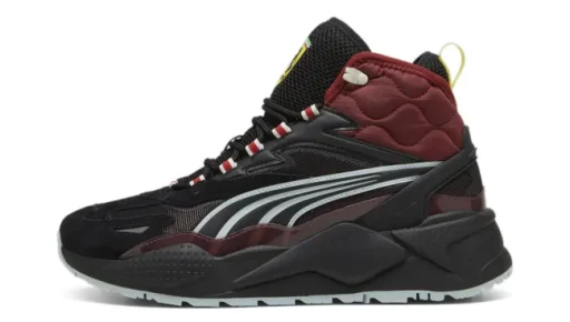 Ботинки  PUMA Ferrari RS-X Mid, чёрный