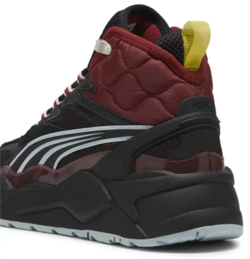 Ботинки  PUMA Ferrari RS-X Mid, чёрный
