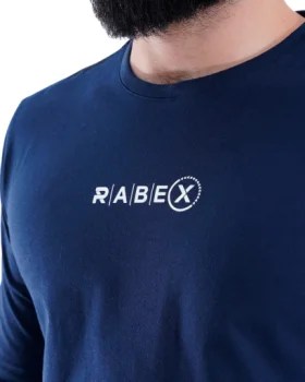Мужская футболка с длинным рукавом Rabex ATLFW202-3 L, синий      