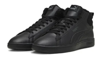 Ботинки PUMA Smash 3.0 Mid WTR, чёрный