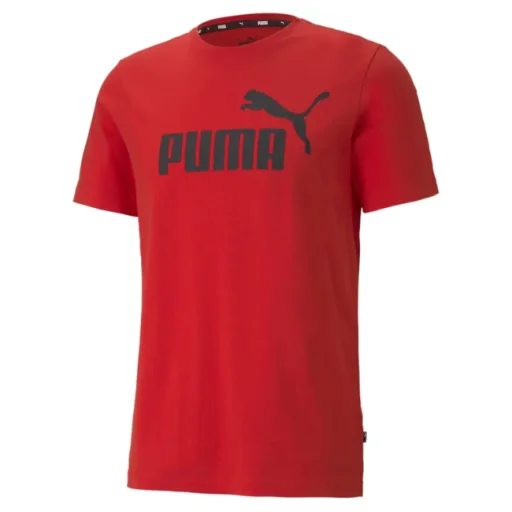 Мужская футболка Base Puma Ess Logo Tee S, красный 