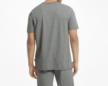 Мужская футболка Base Puma Ess Logo Tee L, серый