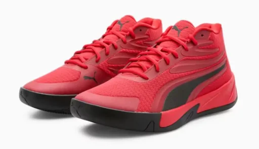 Кроссовки PUMA COURT PRO, красный