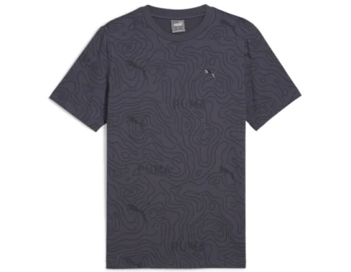Мужская футболка Puma Open Road Aop Tee S, серый  