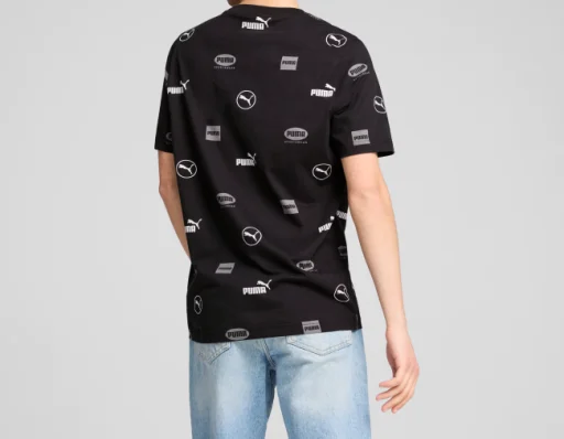 Мужская футболка Puma Power Aop Tee L, черный