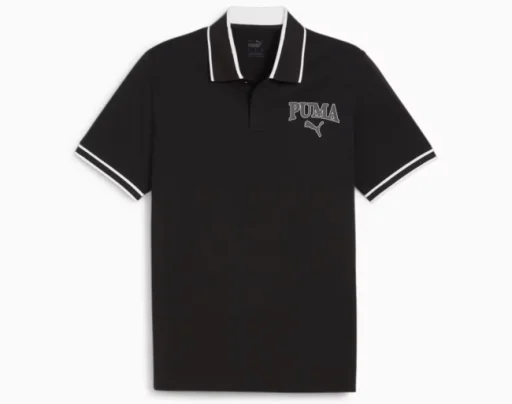 Мужская футболка-поло Puma Squad Polo S, черный  