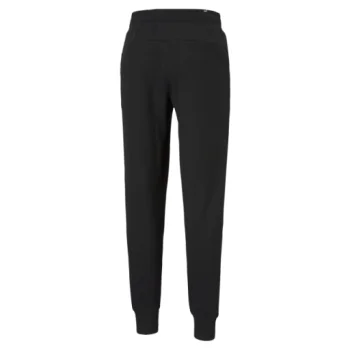Мужские спортивные штаны с манжетами Base Puma ESS Logo Pants FL cl S, черный         