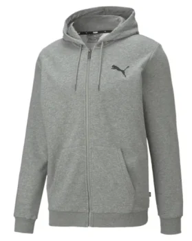 Худи PUMA ESS Small Logo FZ Hoodie TR, серый