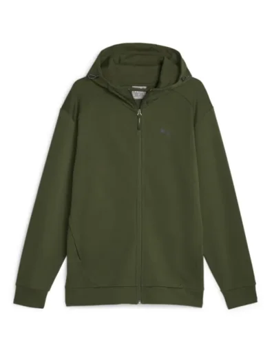 Худи PUMA RAD/CAL Full-Zip Hoodie DK, зелёный