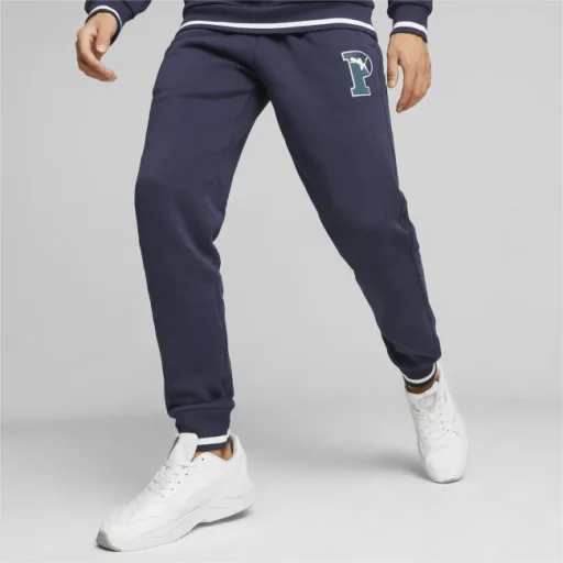 Мужские спортивные штаны Puma Squad Sweatpants Fl Cl L, синий