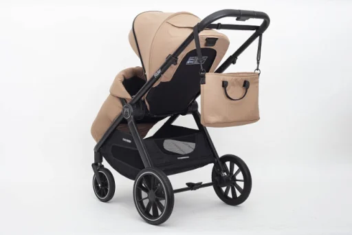 Детская коляска 2 в 1 Ining Baby KR345 Rider, бежевый