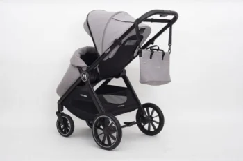 Детская коляска 2 в 1 Ining Baby KR345 Rider, серый