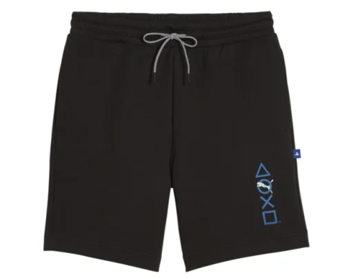 Мужские повседневные шорты Puma X Playstation Shorts 8" Dk S, черный   