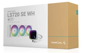 Кулер для процессора DeepCool LS720 SE, белый 