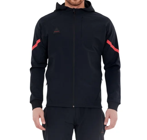 Худи с замком Rabex Fire+Ice AJEW31 L, чёрный