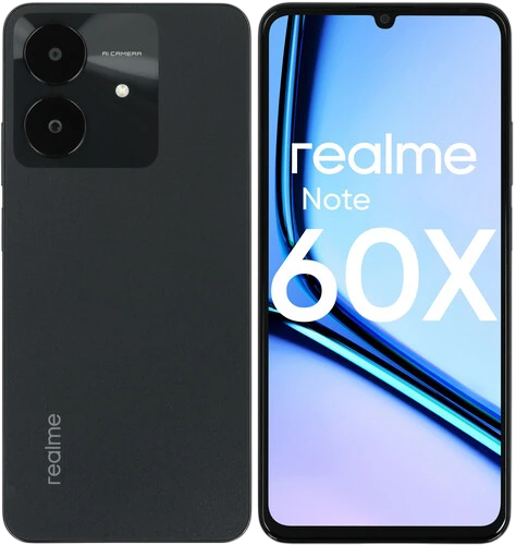 Купить Realme Note 60x 3/64Gb (RMX3938), чёрный — Alif Shop