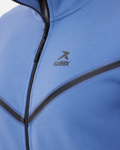 Худи с замком Rabex Lifestyle AJLW31 M, голубой