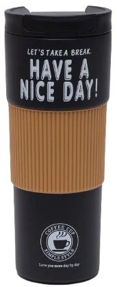 Термокружка Have a nice day, 500 мл, чёрный