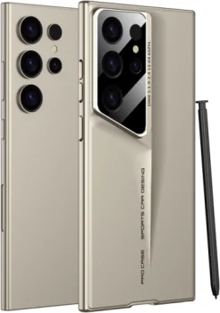 Чехол для Samsung Galaxy S25 Ultra, золотистый